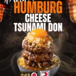 orange and white dynamic burger new menu instagram post 2