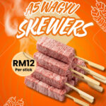 a5 wagyu skewers poster 1
